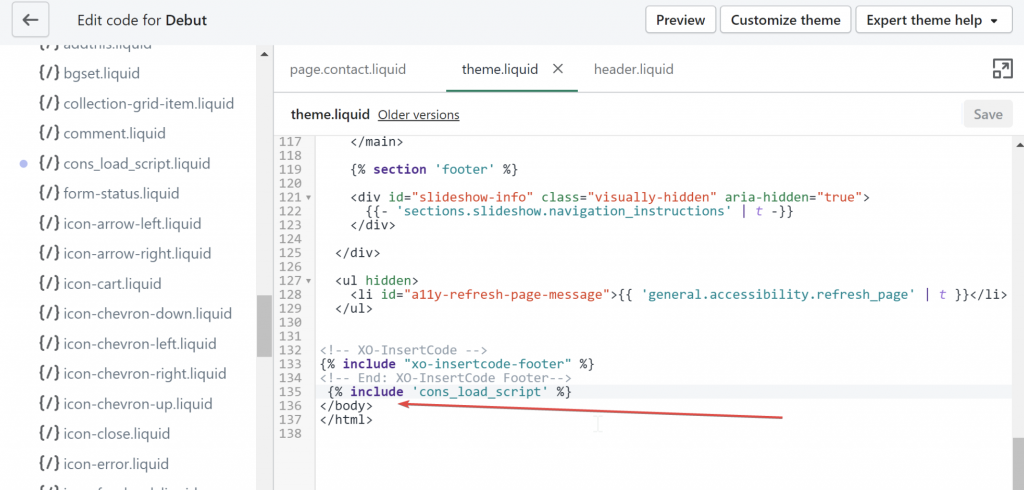 Come aggiungere la Consent Solution a Shopify