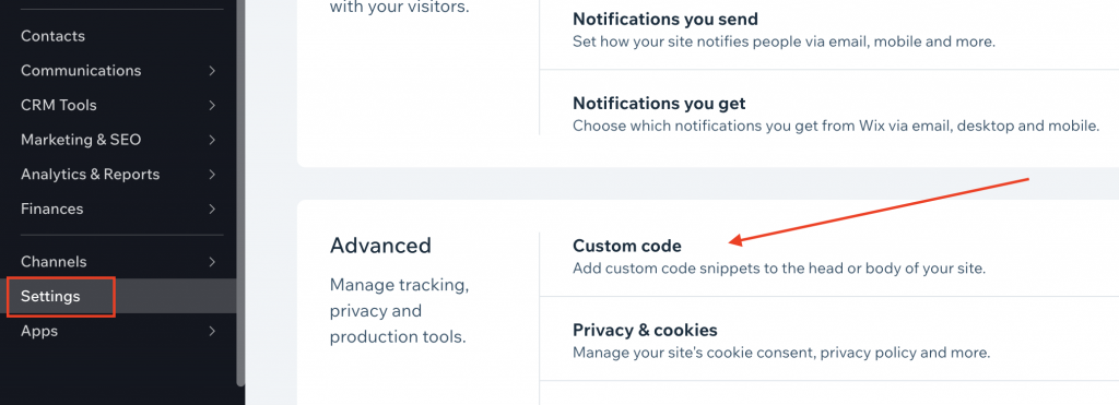 Consent Solution for Wix