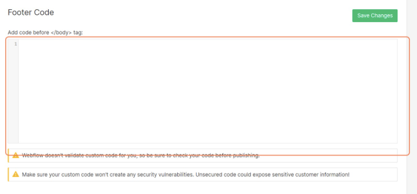 Consent Solution for Webflow