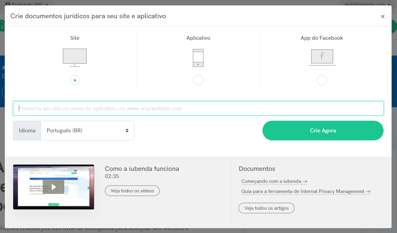 Introdução ao gerador