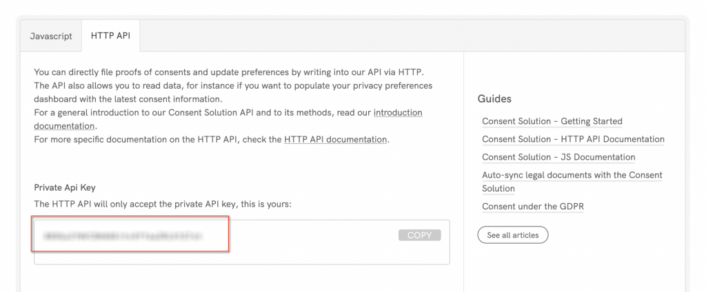 Zapier Consent Solution Intergration