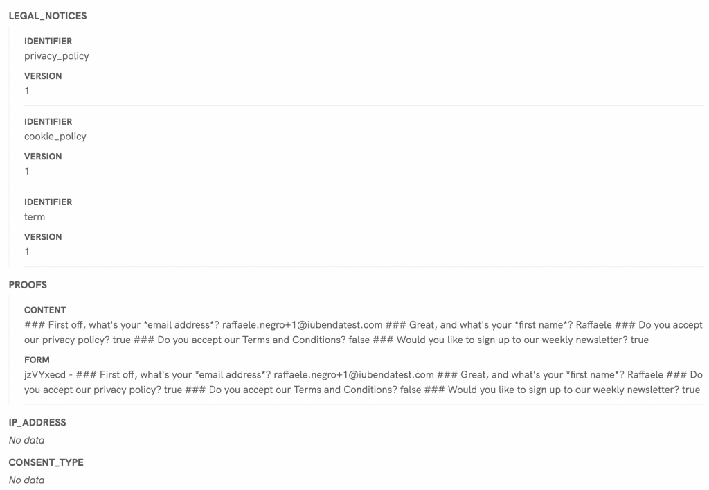 Zapier Consent Solution-Integration