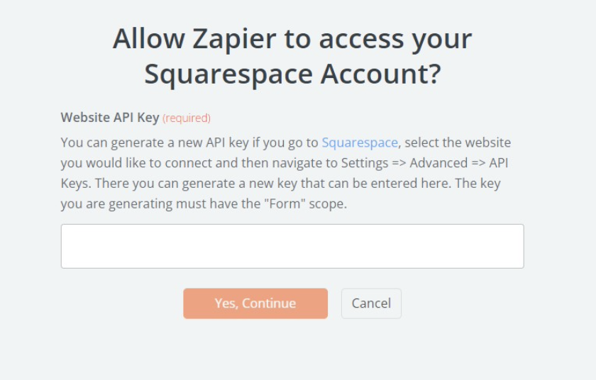 Consent Solution for Squarespace