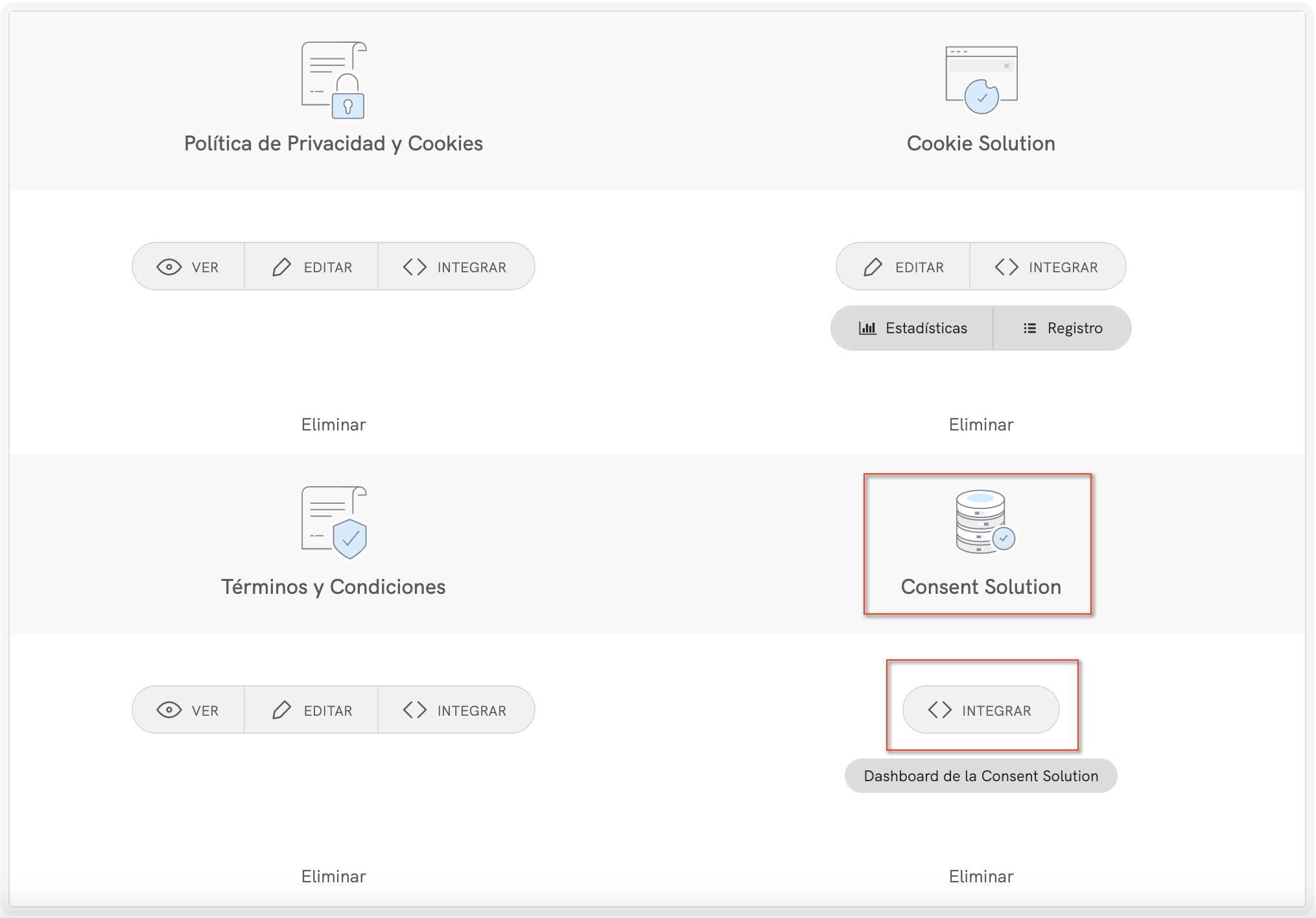Cómo agregar la Consent Database en Shopify