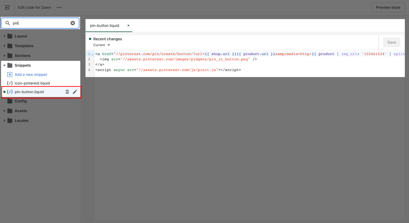 Prior blocking checkbox - Flow page