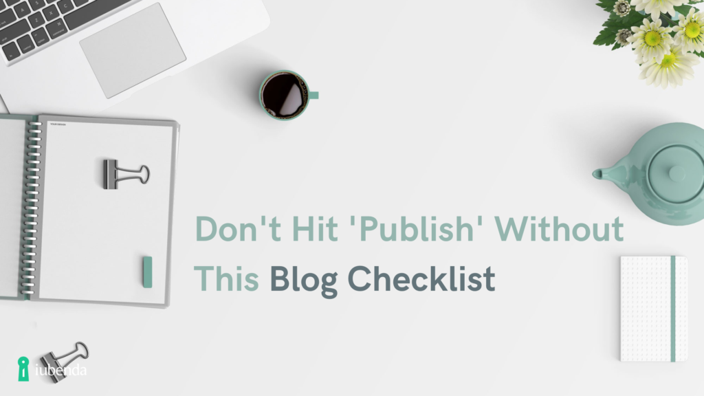 blog checklist
