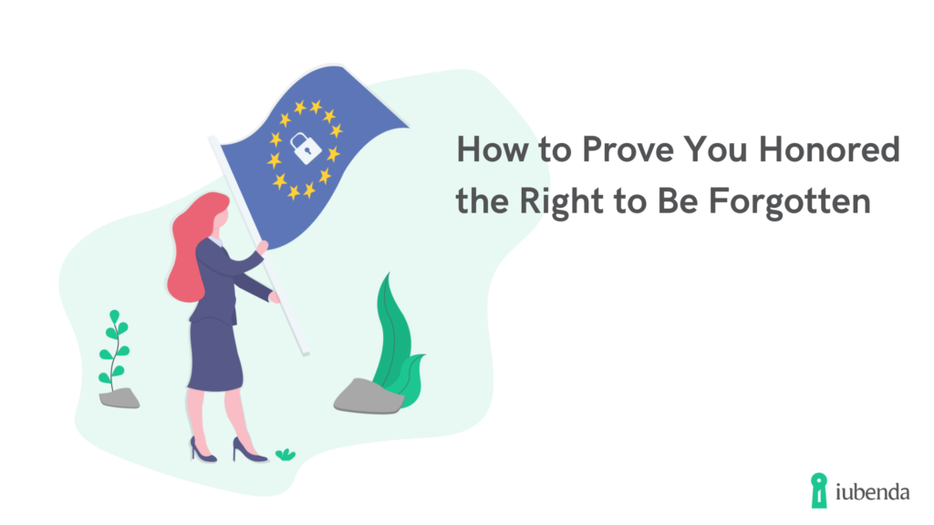 right to be forgotten gdpr