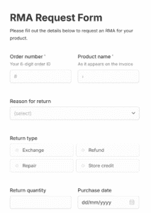 Customer Rma Inspection RMA Meaning: Understanding Return Merchandise Authorization | iubenda
