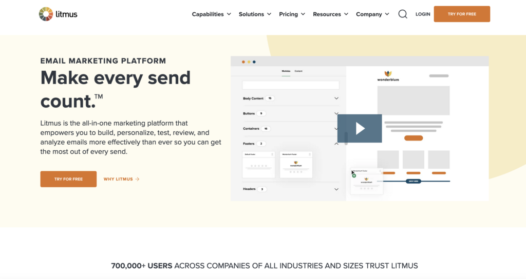 Litmus - email testing
