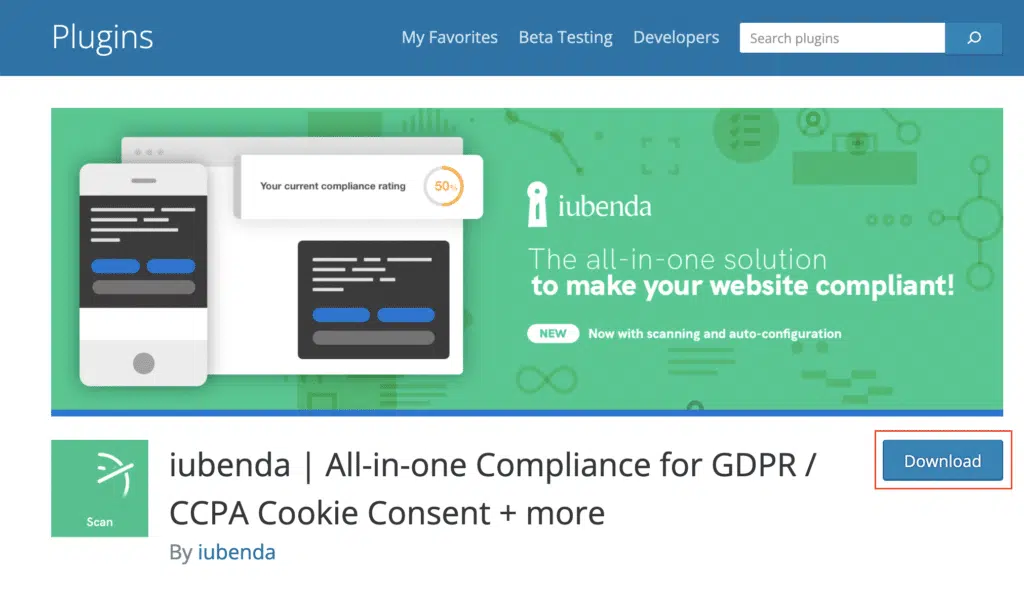 CMP wordpress plugin