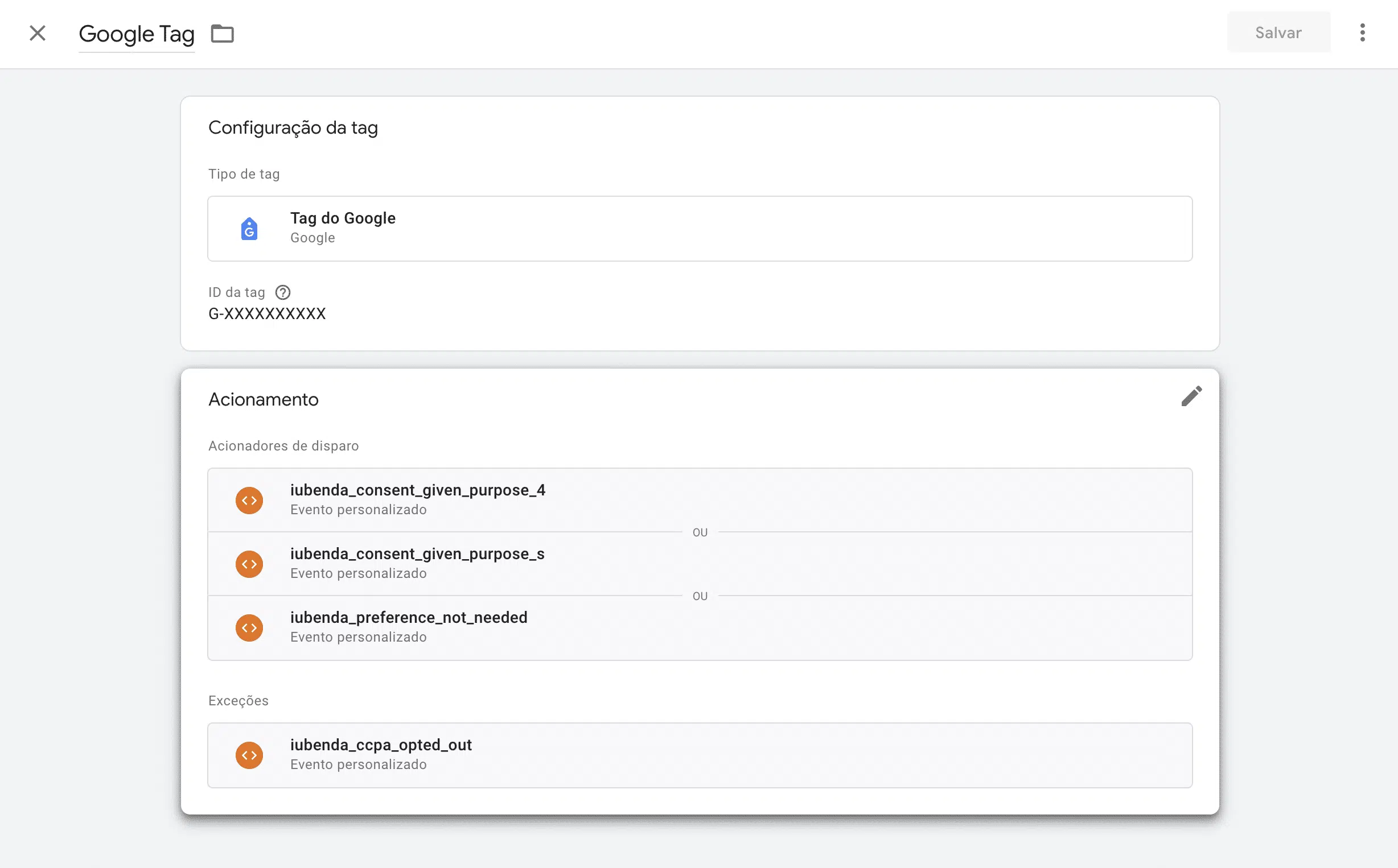 Google Tag Manager - configuração de tags do Google Analytics GA4
