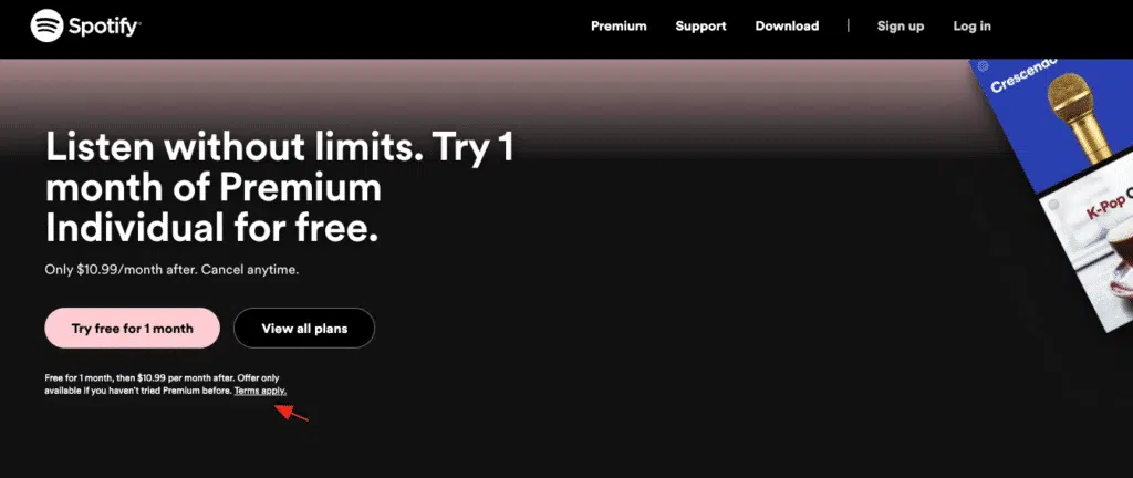 agree to the terms and conditions