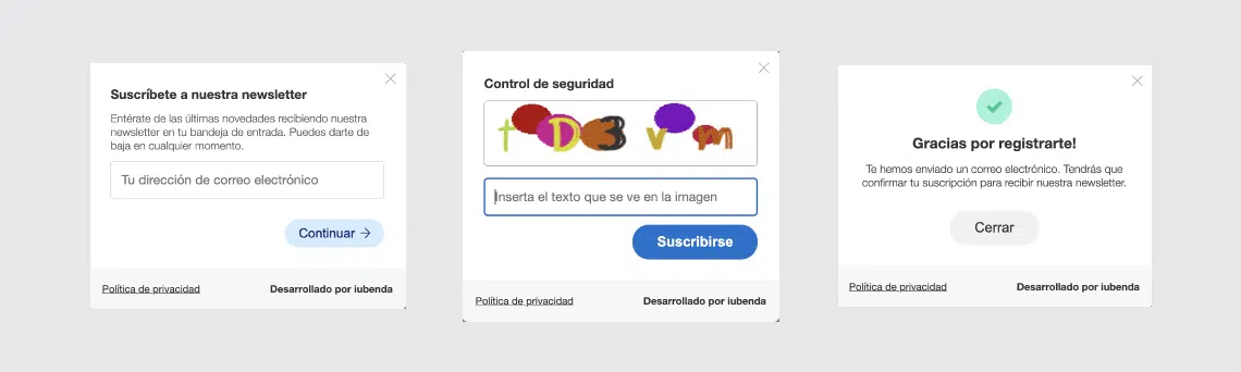 Aviso de privacidad o política de privacidad