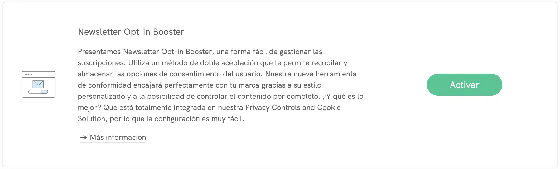 Activar ahora