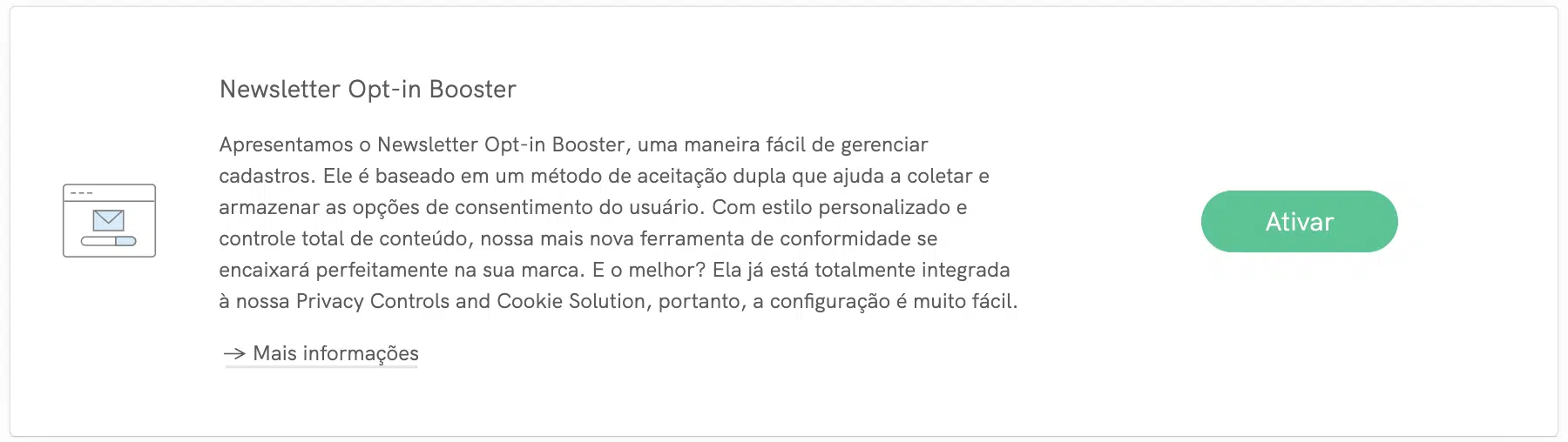 ativar agora
