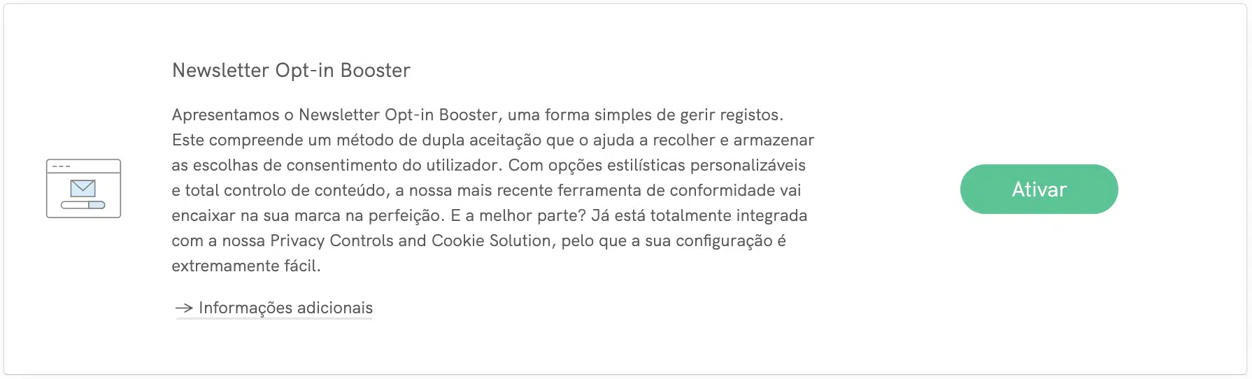 ativar agora