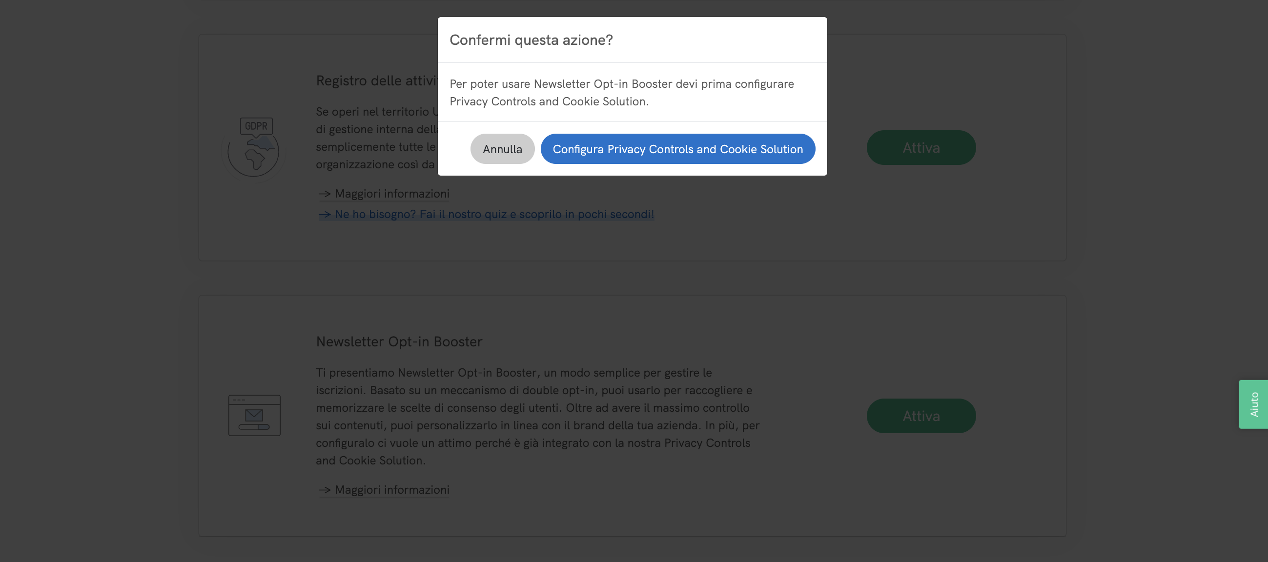 Informative e privacy policy