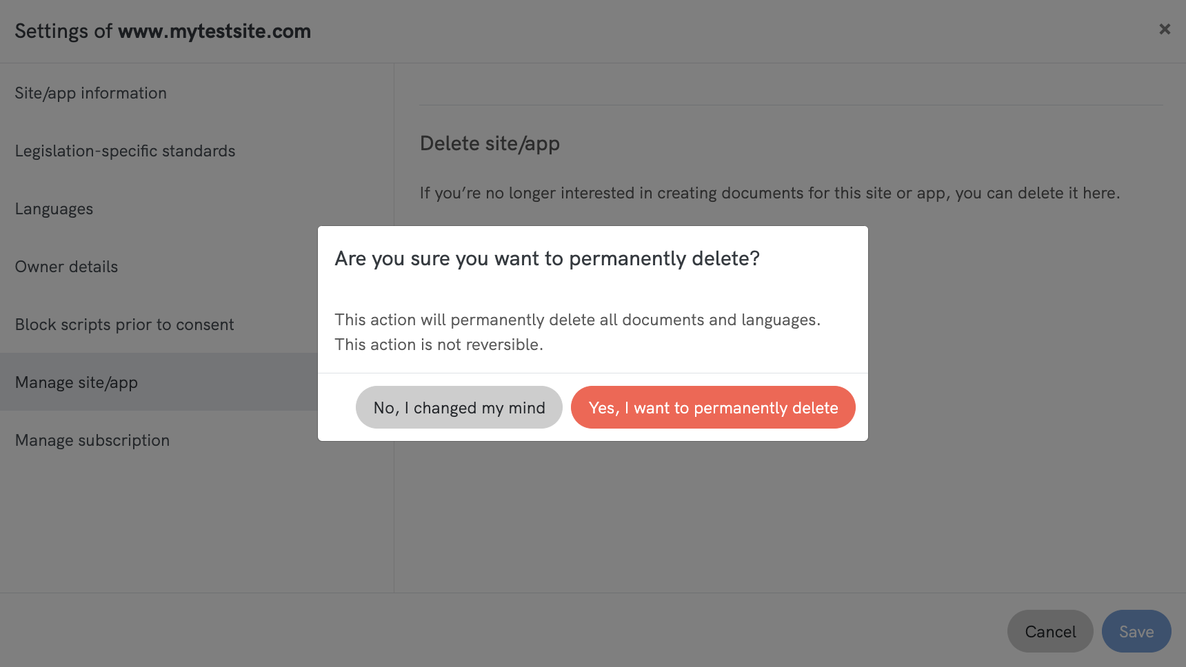 Outil d’audit des cookies