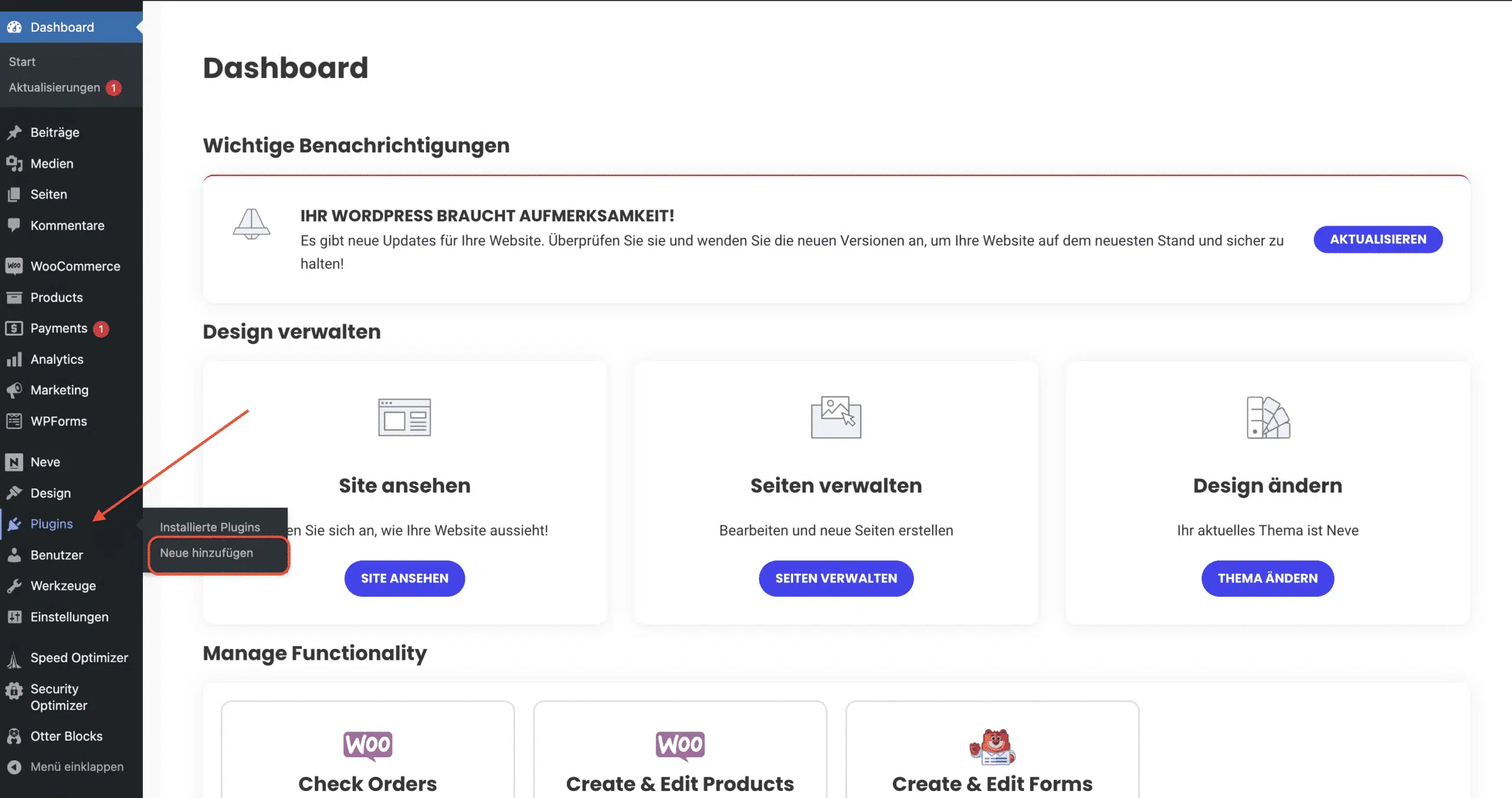 iubenda für siteground