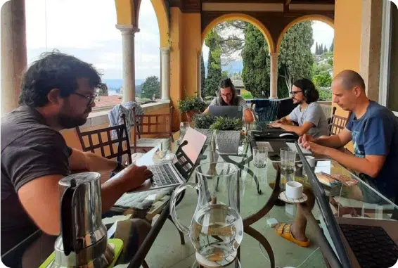 Team working