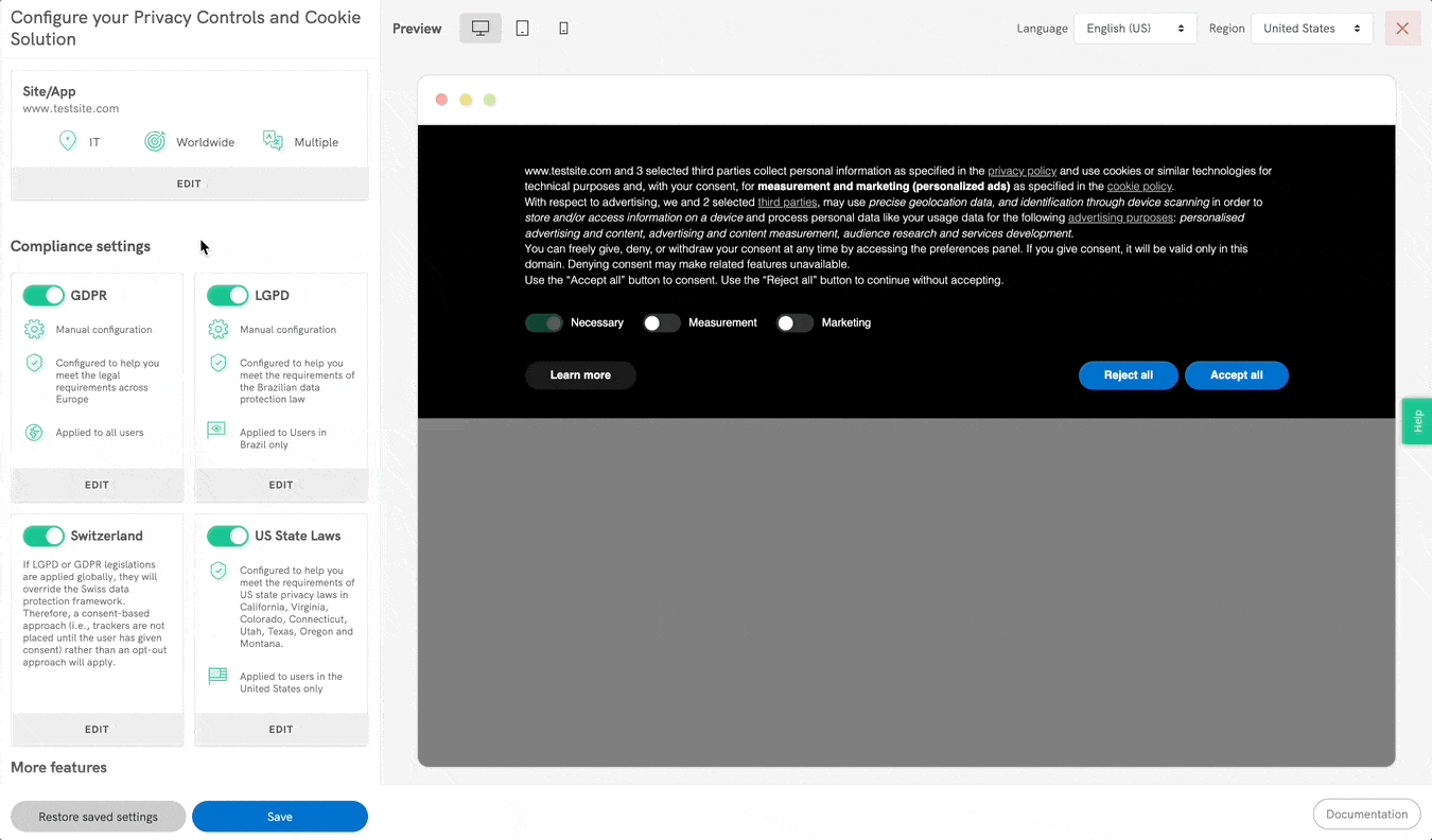 iubenda for siteground