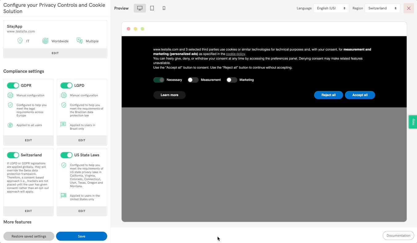intégration de google chez iubenda