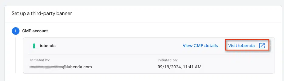 GTM google iubenda