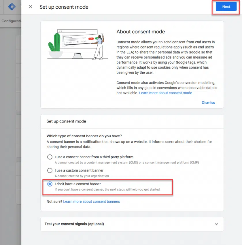 GTM google iubenda