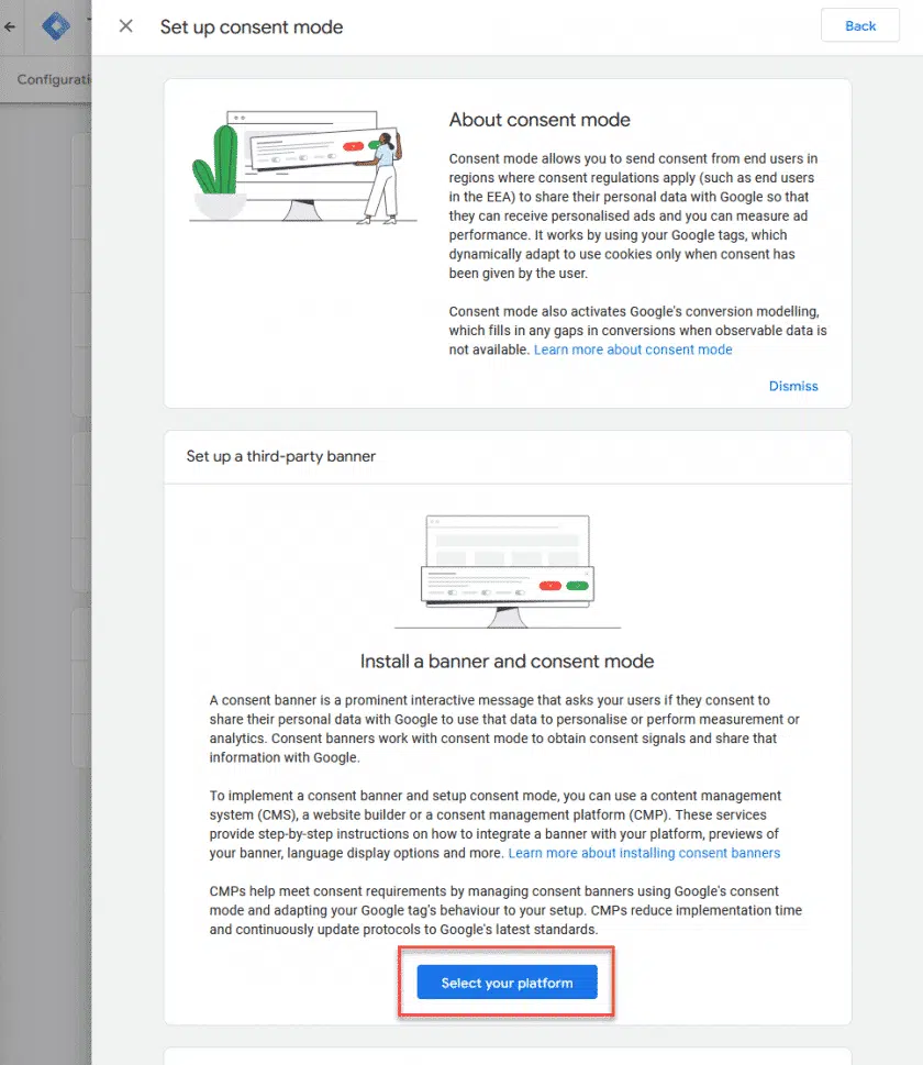 GTM google iubenda