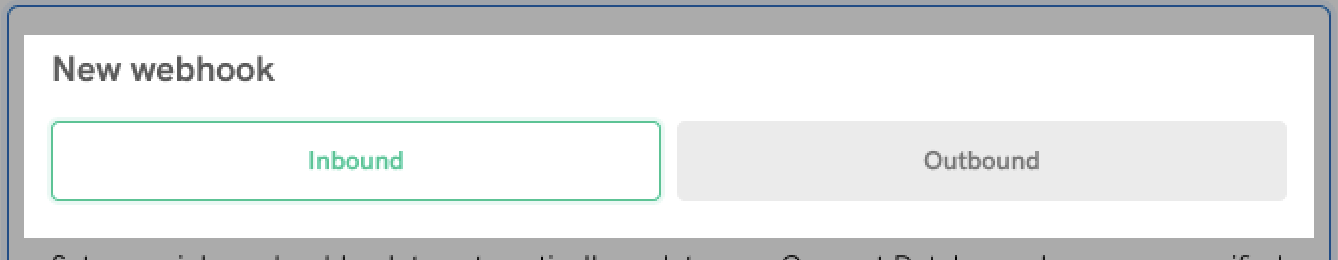webhooks de la Consent Database de iubenda