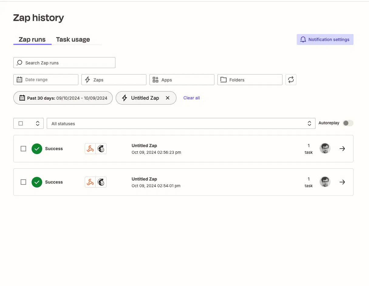 zapier webhooks 2
