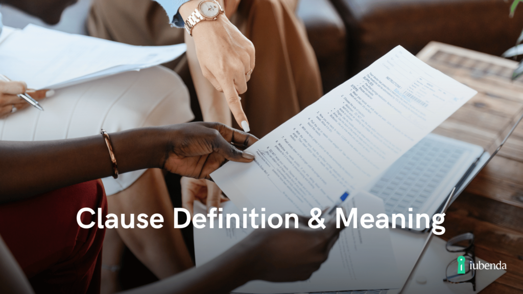 clause meaning