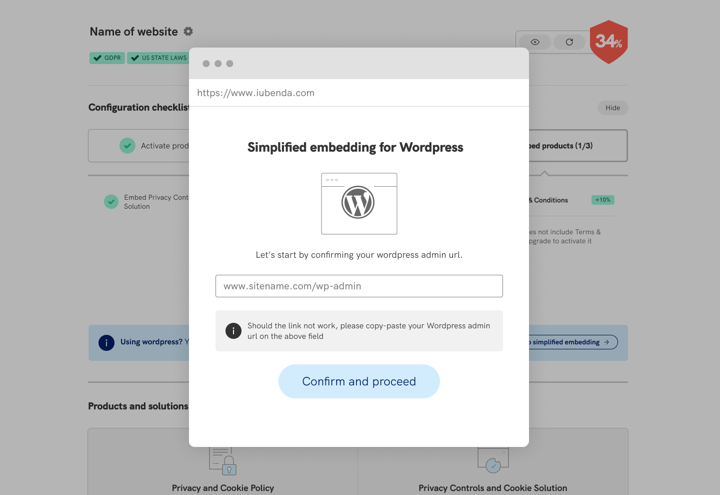 1-Click Embed option
