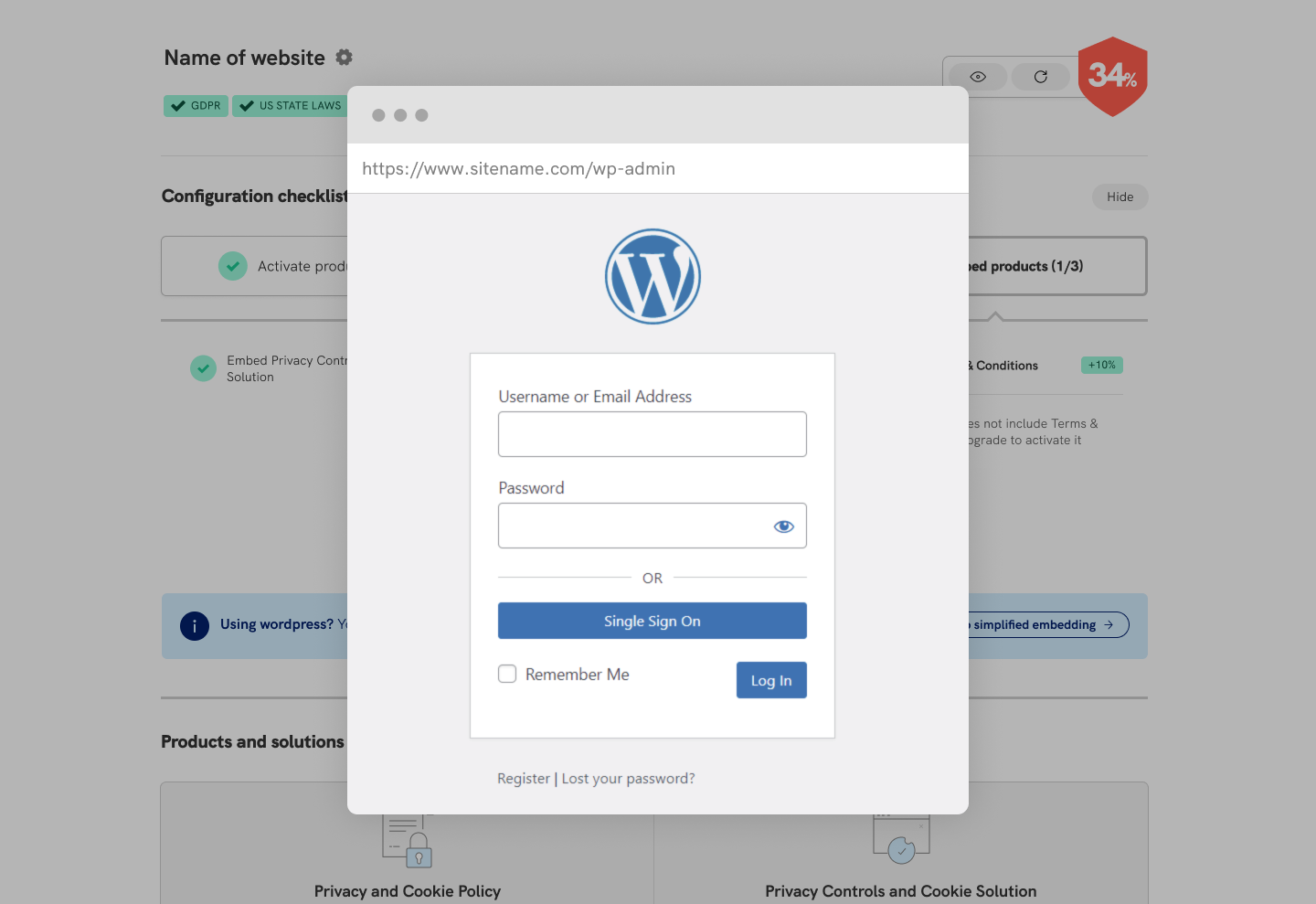 1-Click Embed option