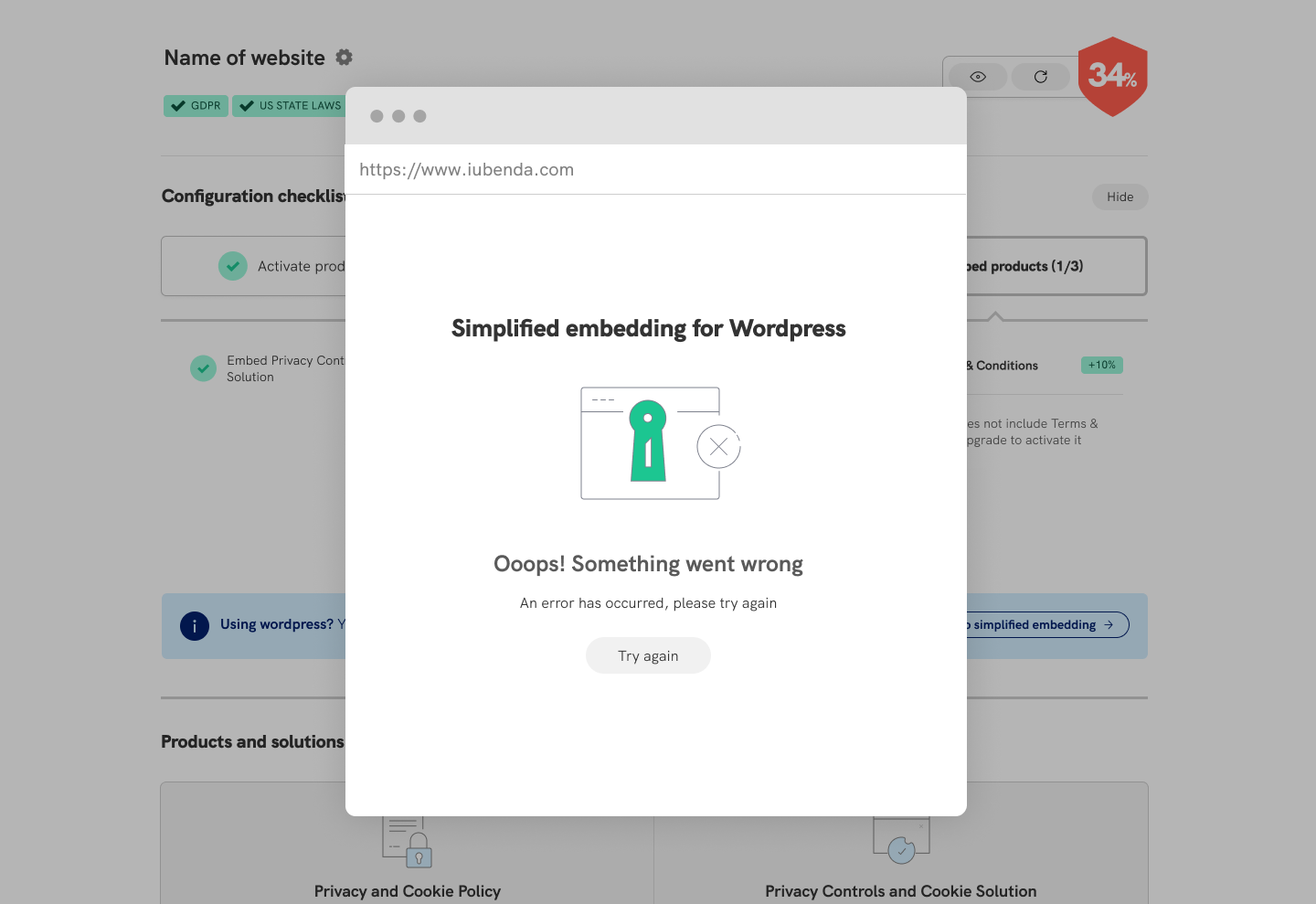 1-Click Embed option