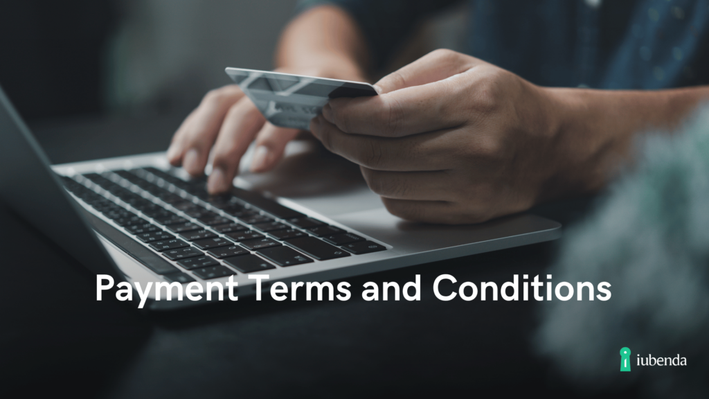 payment terms and conditions