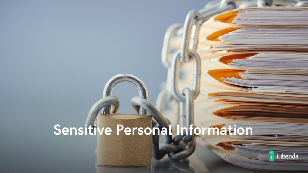 sensitive personal information