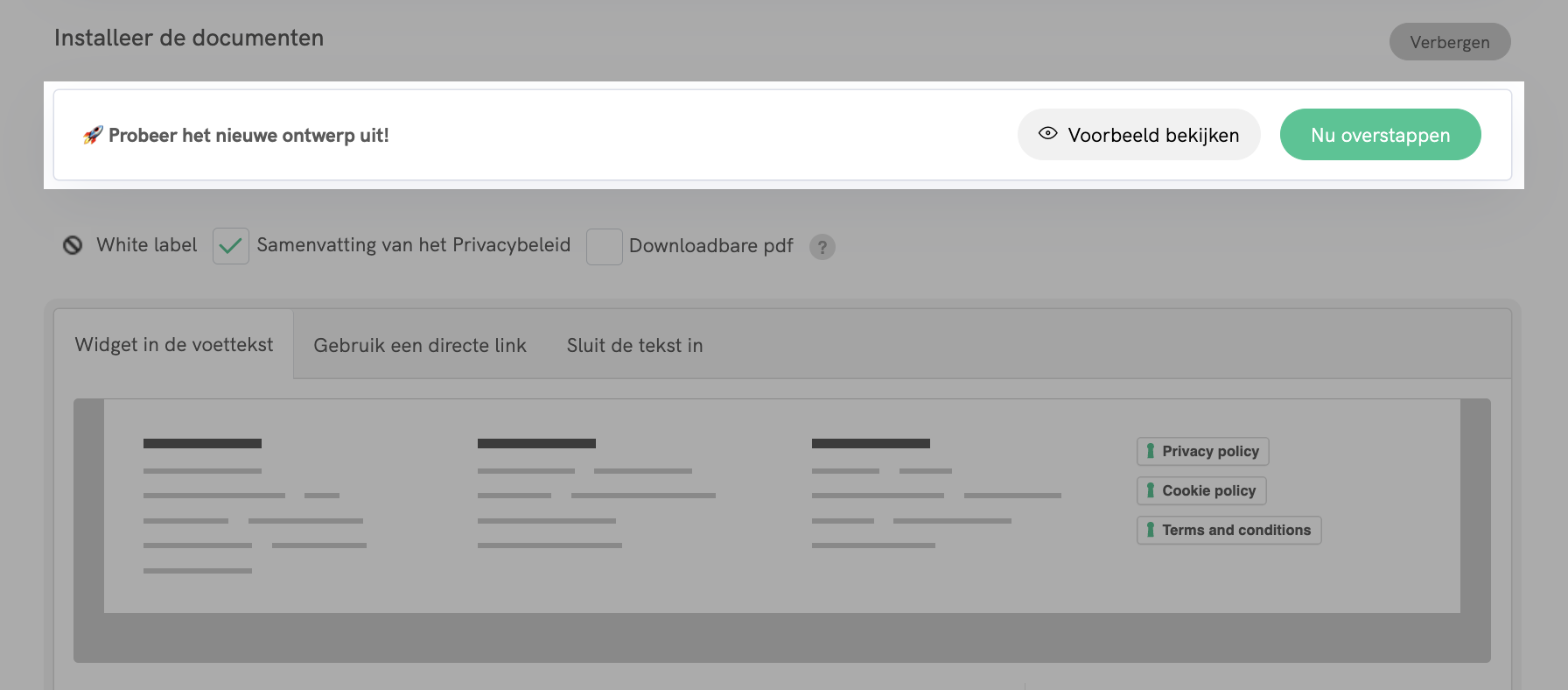 iubenda in een nieuw jasje