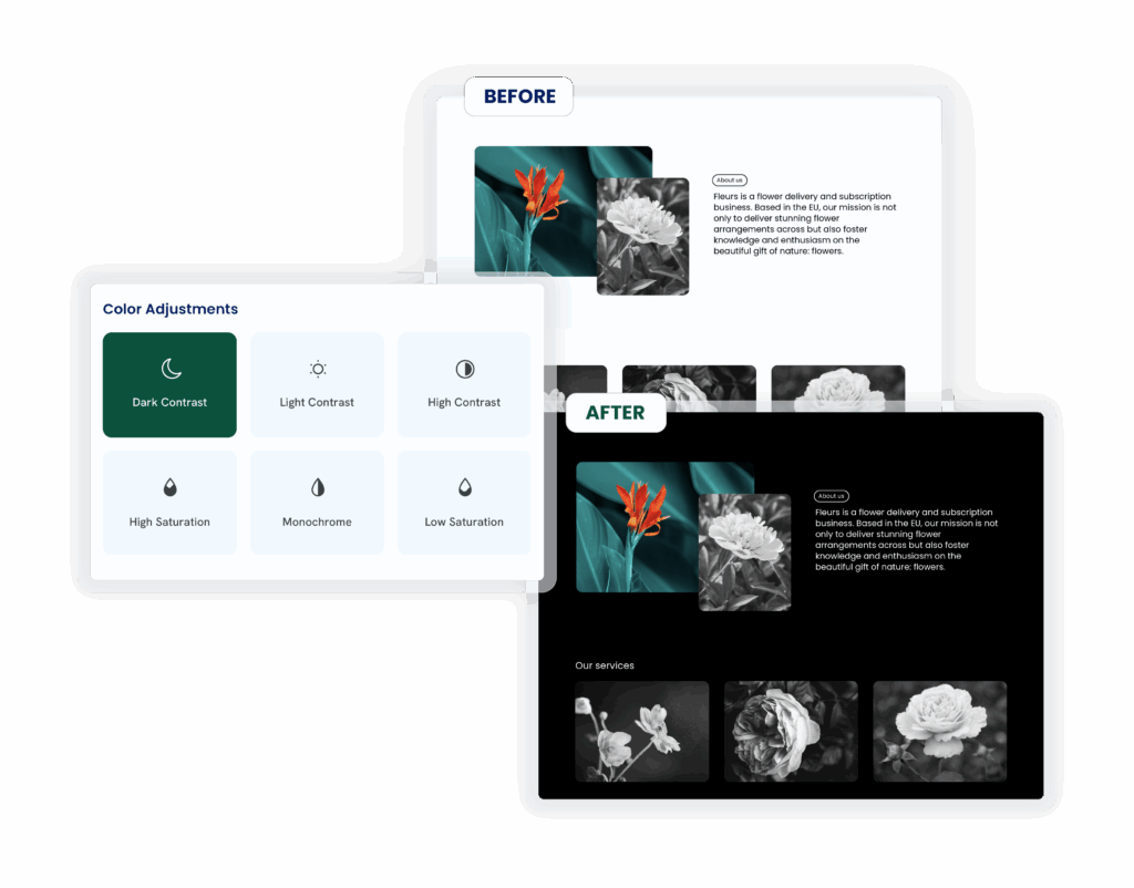 Website Accessibility Widget | AI Tool for EAA & WCAG 2.2 Readiness ...