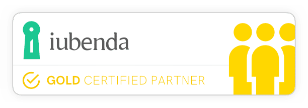 iubenda Certified Gold Partner