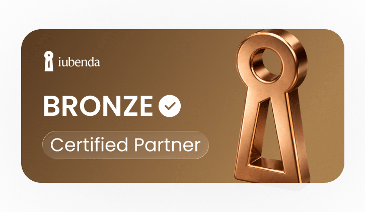 iubenda Bronze Certified Partner