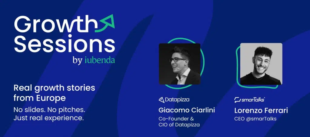 growth session iubenda giugno 2026