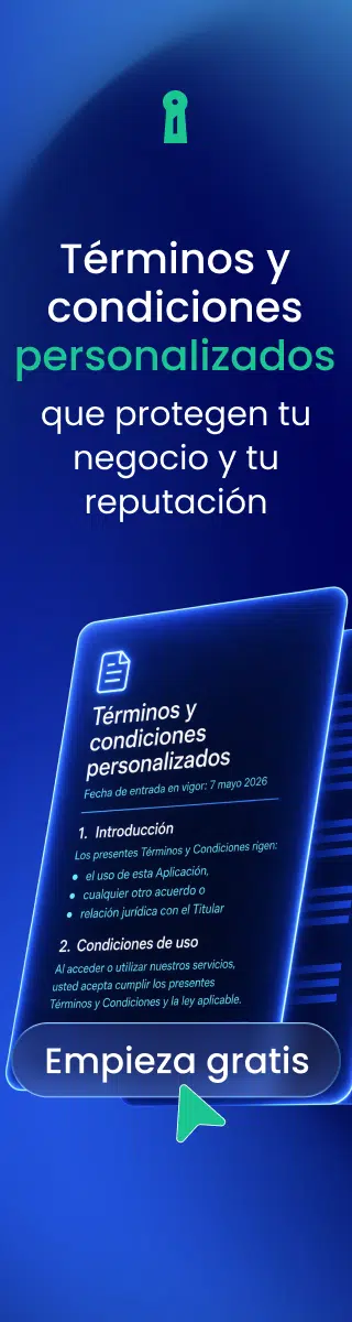 Terms & Conditions banner, 160 x 600 px (Wide Skyscraper)